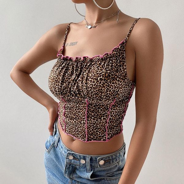 y2k leopard crop women's corset lace sleeveless slim vest casual short edge cute kawaii clothes tanks & camis, White
y2k leopard crop women's corset lace sleeveless slim vest casual short edge cute kawaii clothes tanks & camis, White