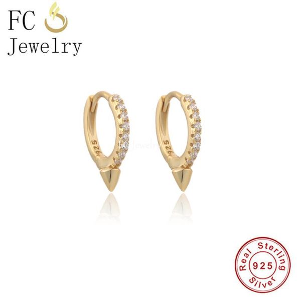 hoop & huggie pure 925 sterling silver punk rock spike rivet cone earring for women ear piercing pendientes 2021 summer trends, Golden;silver
hoop & huggie pure 925 sterling silver punk rock spike rivet cone earring for women ear piercing pendientes 2021 summer trends, Golden;silver