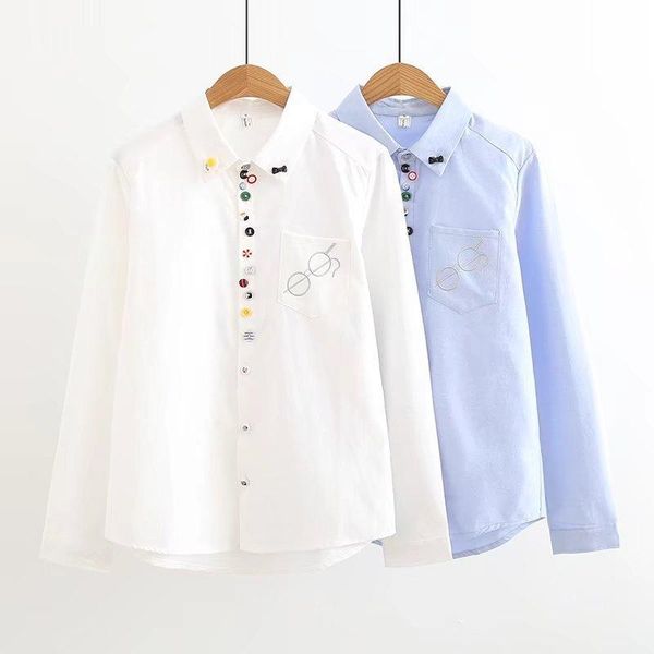 women's blouses & shirts 2021 ins fashion women blouse long sleeve spring autumn lovely cartoon #25660, White
women's blouses & shirts 2021 ins fashion women blouse long sleeve spring autumn lovely cartoon #25660, White