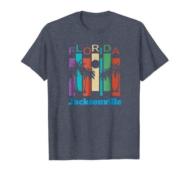 Retro Jacksonville Florida Palm Tree Souvenir Shirt, Mainly pictures