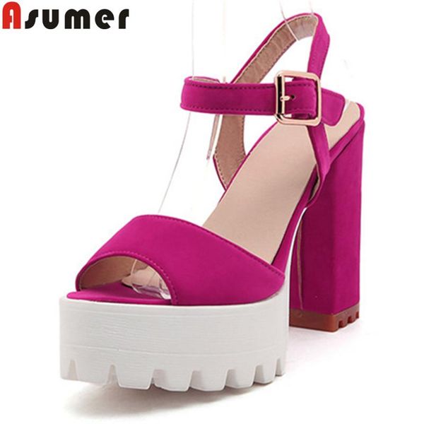big size 34-43 summer sandals buckle ladies prom wedding shoes platform thick high heels women 2021, Black
big size 34-43 summer sandals buckle ladies prom wedding shoes platform thick high heels women 2021, Black