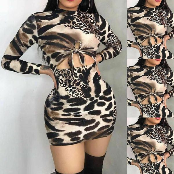 casual dresses leopard print hollow out women summer dress 2021 long sleeve o-neck bodycon pleated short beach party, Black;gray
casual dresses leopard print hollow out women summer dress 2021 long sleeve o-neck bodycon pleated short beach party, Black;gray