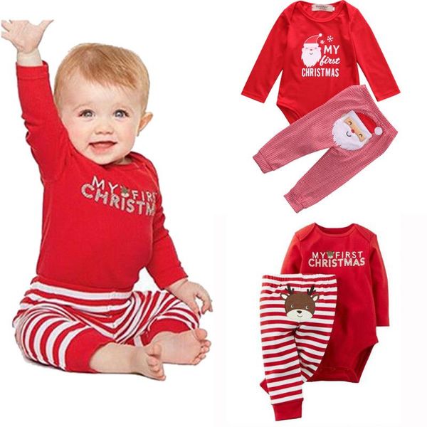 jumpsuits my 1st christmas xmas clothes romper + pants 2pcs set outfit for baby boy girl born clothing sets 0-18m, Blue
jumpsuits my 1st christmas xmas clothes romper + pants 2pcs set outfit for baby boy girl born clothing sets 0-18m, Blue