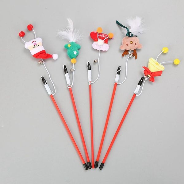 funny cats christmas series cat toys with bells and feathers interactive pet supplies toys2 2021
funny cats christmas series cat toys with bells and feathers interactive pet supplies toys2 2021