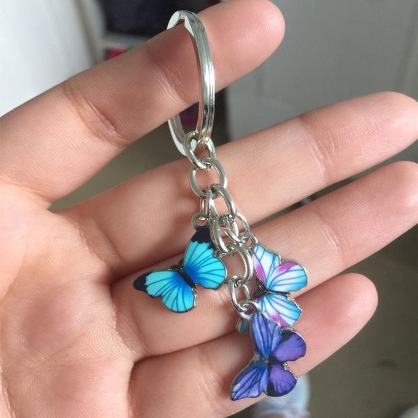 keychains colorful enamel butterfly keychain insects car key women bag accessories pendant jewelry gifts, Silver
keychains colorful enamel butterfly keychain insects car key women bag accessories pendant jewelry gifts, Silver