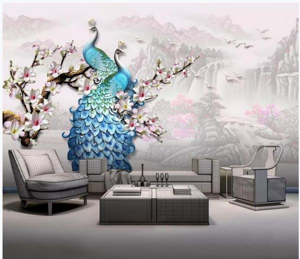 wallpapers wdbh 3d po wallpaper custom mural embossed blue peacock magnolia tv background home decor living room for walls 3 d
wallpapers wdbh 3d po wallpaper custom mural embossed blue peacock magnolia tv background home decor living room for walls 3 d