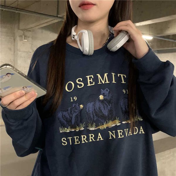 casual dresses letters embroidery hoodies sweatshirts women o-neck loose vintage sweatshirt autumn thick pullovers streetwear z286, Black;gray
casual dresses letters embroidery hoodies sweatshirts women o-neck loose vintage sweatshirt autumn thick pullovers streetwear z286, Black;gray