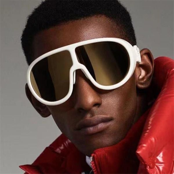 sunglasses big round steampunk women men 2021 brand designer black yellow blue white shades large masculino uv400, White;black
sunglasses big round steampunk women men 2021 brand designer black yellow blue white shades large masculino uv400, White;black