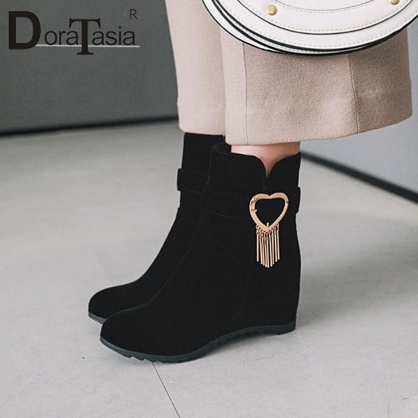 boots doratasia big size 33-44 ladies height increasing ankle daily concise women high heels metallic shoes woman, Black
boots doratasia big size 33-44 ladies height increasing ankle daily concise women high heels metallic shoes woman, Black