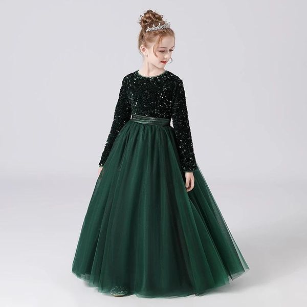 girl's dresses girls formal long sleeves glitter sequins puffy tulle birthday party dress for kids girl black junior bridesmaid, Red;yellow
girl's dresses girls formal long sleeves glitter sequins puffy tulle birthday party dress for kids girl black junior bridesmaid, Red;yellow