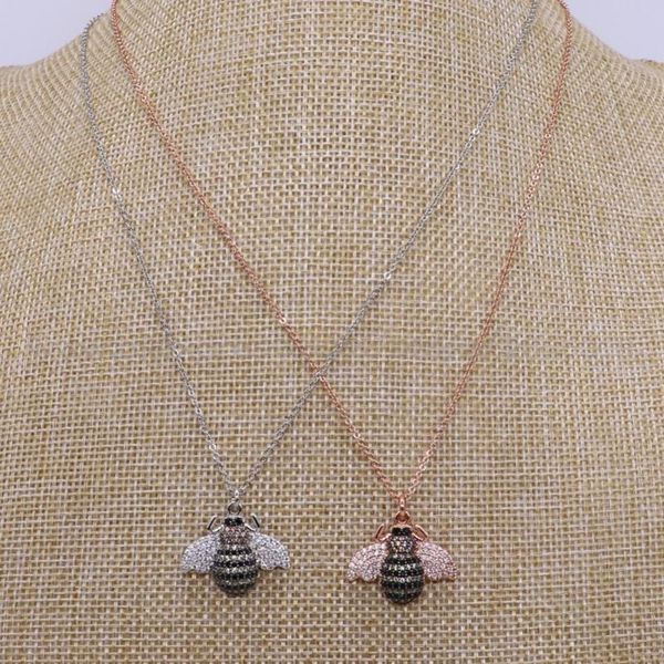pcs cute tiny insect pendant necklace fashion micro pave lifelike bee charms 2694 necklaces, Silver
pcs cute tiny insect pendant necklace fashion micro pave lifelike bee charms 2694 necklaces, Silver