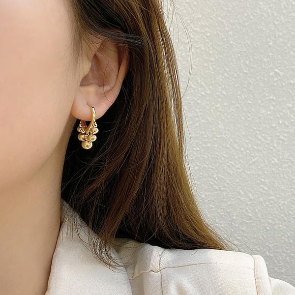 hoop & huggie aensoa vintage gold silver color metal earrings for women small simple ball tassel round circle huggies ear rings jewelry, Golden;silver
hoop & huggie aensoa vintage gold silver color metal earrings for women small simple ball tassel round circle huggies ear rings jewelry, Golden;silver