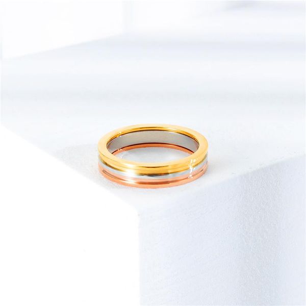 cluster rings simple and versatile three-color titanium steel ring women fashion personality stainless index finger, Golden;silver
cluster rings simple and versatile three-color titanium steel ring women fashion personality stainless index finger, Golden;silver