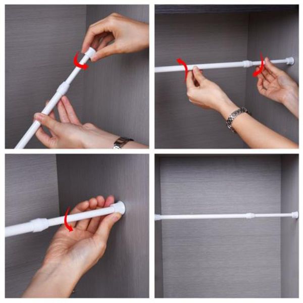 curtain rail pole rod tension high carbon steel extendable for bathroom e2s shower curtains
curtain rail pole rod tension high carbon steel extendable for bathroom e2s shower curtains