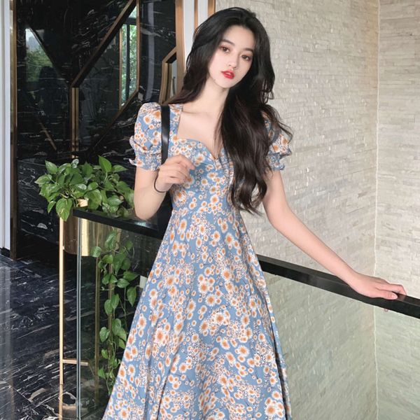 summer skirt daisy oil painting floral dress women's waist slim temperament a-line, Black;gray
summer skirt daisy oil painting floral dress women's waist slim temperament a-line, Black;gray