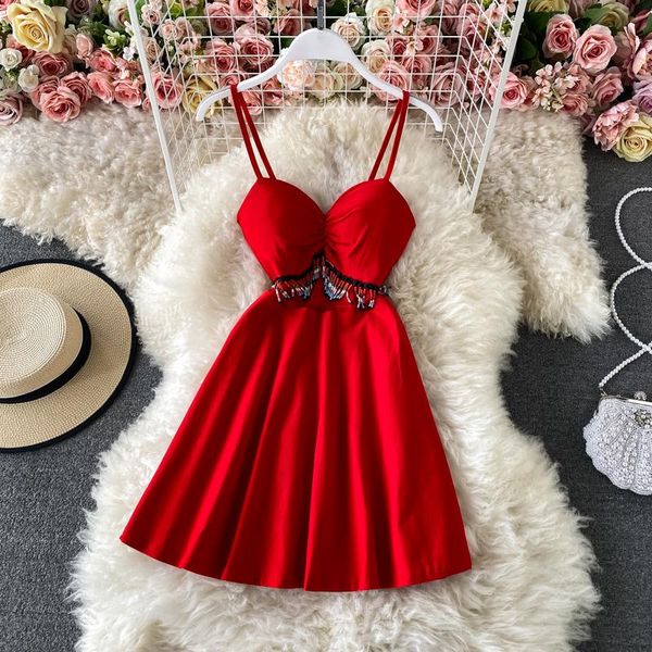 suspender dress 2021 summer slim slimming fringed backless tube 0324 casual dresses, Black;gray
suspender dress 2021 summer slim slimming fringed backless tube 0324 casual dresses, Black;gray