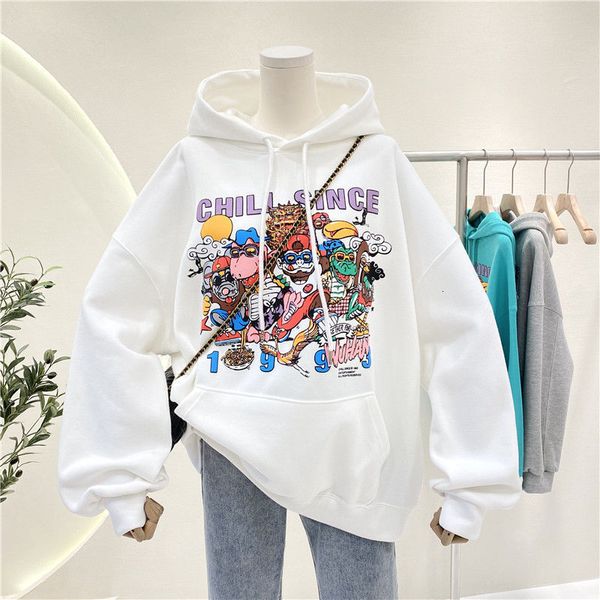 women's jackets female blouse for spring and fall, thin jacket with a hood, loose cartoon pattern, modern, 9hcy, Black;brown
women's jackets female blouse for spring and fall, thin jacket with a hood, loose cartoon pattern, modern, 9hcy, Black;brown