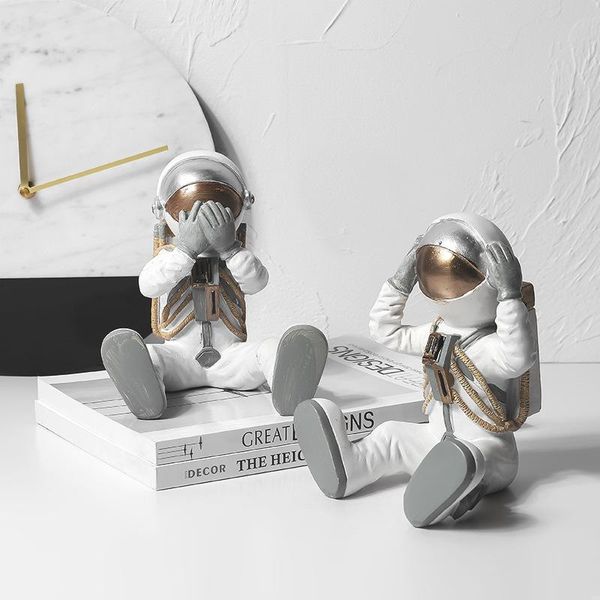 nordic figurines interior resin astronaut decorative miniature home office living room desk sculpture modern art minimalist objects &
nordic figurines interior resin astronaut decorative miniature home office living room desk sculpture modern art minimalist objects &