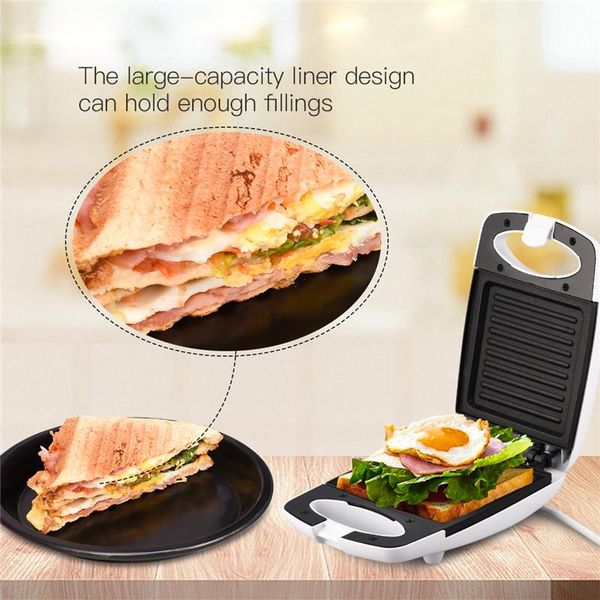 non stick coating sandwich maker electric baking light breakfast machine waffles panini grill presses fast heating bread makers
non stick coating sandwich maker electric baking light breakfast machine waffles panini grill presses fast heating bread makers