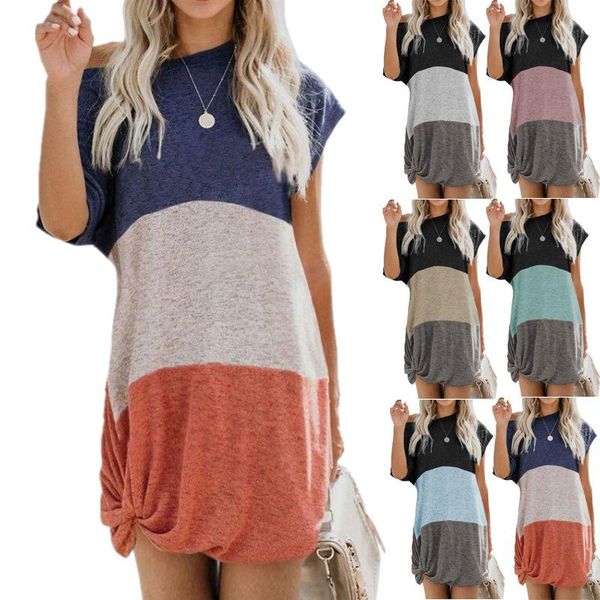 maternity dresses 2021 european and american cross-border amazon wish summer women's dress short-sleeved stitching twisted contrast pri, White
maternity dresses 2021 european and american cross-border amazon wish summer women's dress short-sleeved stitching twisted contrast pri, White