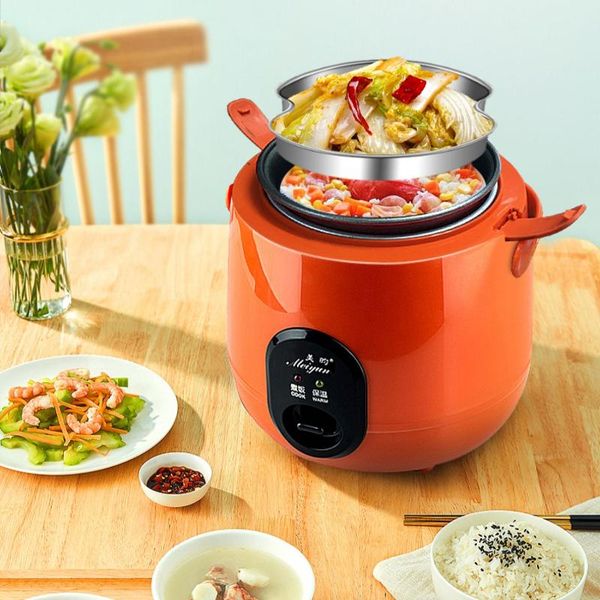 1.2l mini electric rice cooker 2 layers multi heating steamer multifunction non-stick cooking pot 1-2 people lunch box cookers
1.2l mini electric rice cooker 2 layers multi heating steamer multifunction non-stick cooking pot 1-2 people lunch box cookers