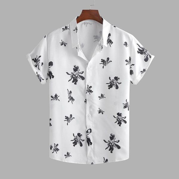 men's casual shirts summer butterfly printing hawaiian shirt men 2021 short sleeve streetwear lapel loose fashion beach blouse, White;black
men's casual shirts summer butterfly printing hawaiian shirt men 2021 short sleeve streetwear lapel loose fashion beach blouse, White;black