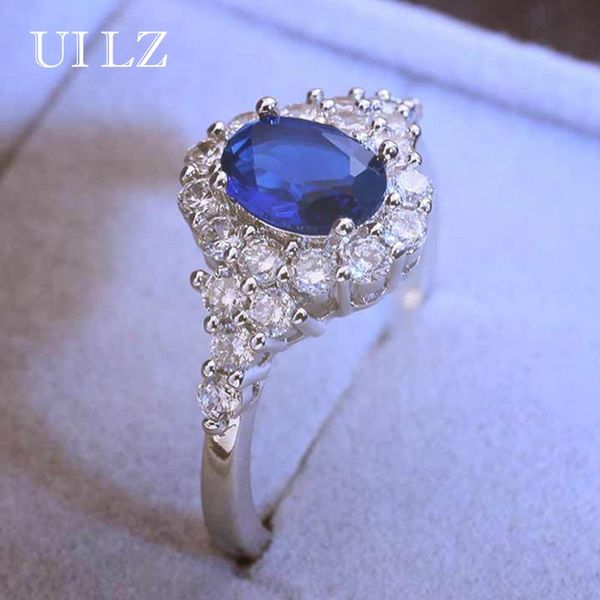 wedding rings uilz elegant blue cz finger ring for women prong set silver plated jewelry bridal charm drop, Slivery;golden
wedding rings uilz elegant blue cz finger ring for women prong set silver plated jewelry bridal charm drop, Slivery;golden