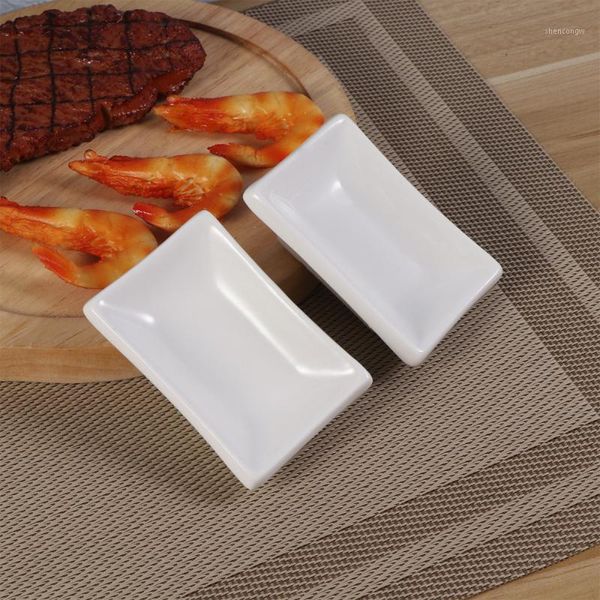 storage bottles & jars 2 pcs 3 inch pure white ceramic appetizer serving tray rectangular sauce dishes japanese-style snack for spice dish s
storage bottles & jars 2 pcs 3 inch pure white ceramic appetizer serving tray rectangular sauce dishes japanese-style snack for spice dish s