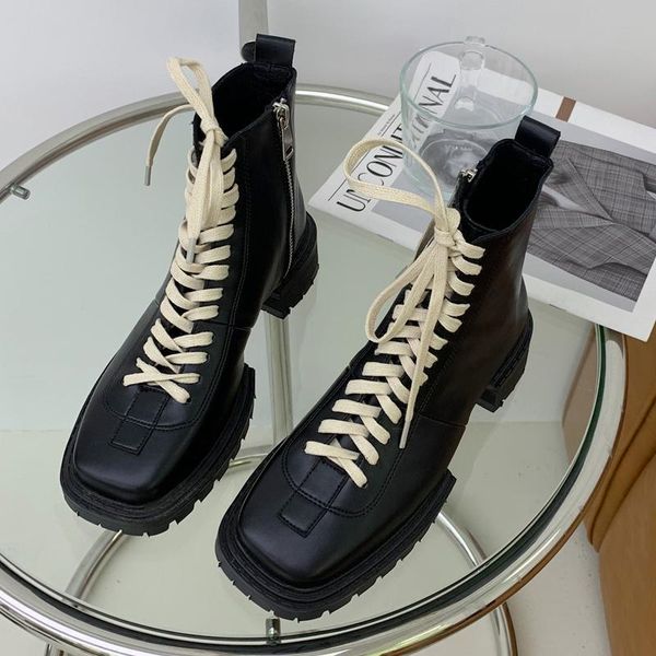 boots women platform thick heel ladies booties winter autumn fashion female causal lace up zipper woman shoes, Black
boots women platform thick heel ladies booties winter autumn fashion female causal lace up zipper woman shoes, Black