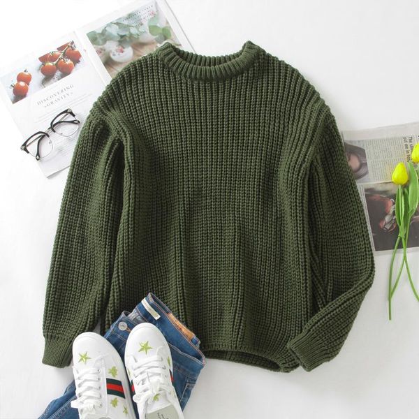 women's sweaters 2021 elegant autumn solid jumper winter long sleeve pullovers knitwear women o-neck knitted sweater, White;black
women's sweaters 2021 elegant autumn solid jumper winter long sleeve pullovers knitwear women o-neck knitted sweater, White;black