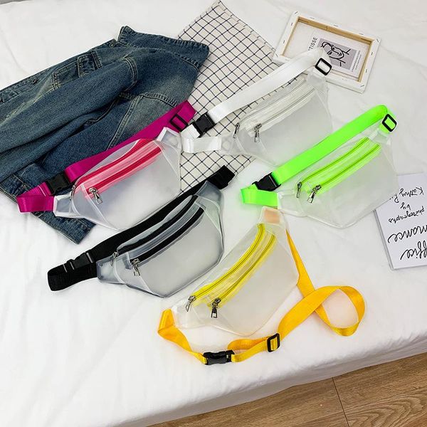 arrival women plastic jelly chest bag frosted pvc transparent fashion waist solid one shoulder bags
arrival women plastic jelly chest bag frosted pvc transparent fashion waist solid one shoulder bags