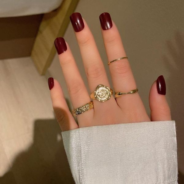 cluster rings hiphop gold chain set for women girls punk geometric simple finger 2021 trend jewelry party, Golden;silver
cluster rings hiphop gold chain set for women girls punk geometric simple finger 2021 trend jewelry party, Golden;silver