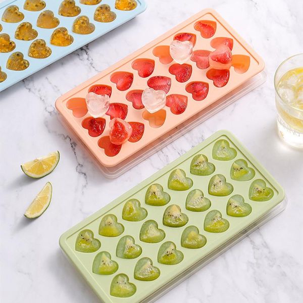 baking moulds 21-cell silicone ice tray mold, creative heart-shaped round square box popsicle mold with lid, hockey
baking moulds 21-cell silicone ice tray mold, creative heart-shaped round square box popsicle mold with lid, hockey