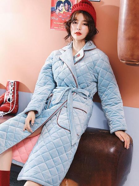 women's sleepwear luxury velvet flannel robe female thick elegant dressing gown warm belted bathrobe winter long women bath, Black;red
women's sleepwear luxury velvet flannel robe female thick elegant dressing gown warm belted bathrobe winter long women bath, Black;red