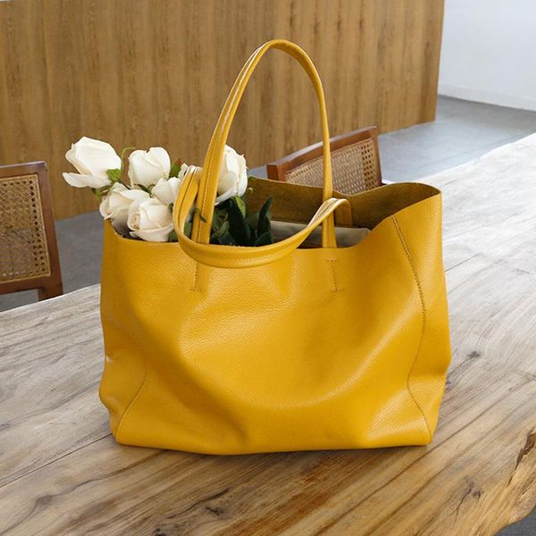 evening bags women luxury bag casual tote female lemon yellow fashion shoulder handbag lady cowhide genuine leather shopping
evening bags women luxury bag casual tote female lemon yellow fashion shoulder handbag lady cowhide genuine leather shopping