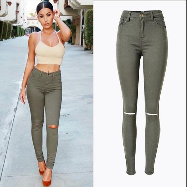 denim stretch pencil pants women high waist skinny hole jeans female casual trousers streetwear women's, Blue
denim stretch pencil pants women high waist skinny hole jeans female casual trousers streetwear women's, Blue