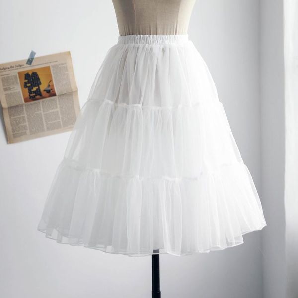 skirts four seasons women's lolita skirt daily violence soft yarn brace boneless petticoat 60cm mid-length tutu, Black
skirts four seasons women's lolita skirt daily violence soft yarn brace boneless petticoat 60cm mid-length tutu, Black