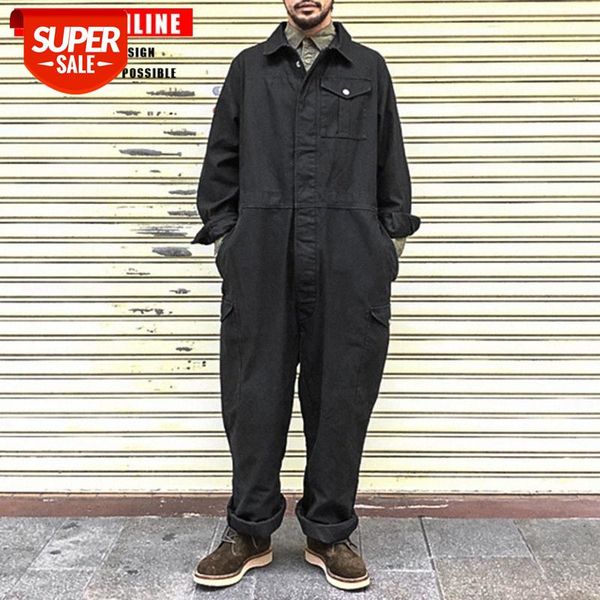 tkpa japanese retro overalls men's loose long-sleeved jacket men #za1g, Black
tkpa japanese retro overalls men's loose long-sleeved jacket men #za1g, Black