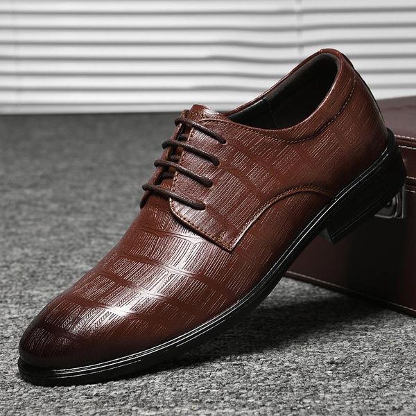 dress shoes luxury soft men wedding moccasin homme lace up office oxford round head male leather footwear, Black
dress shoes luxury soft men wedding moccasin homme lace up office oxford round head male leather footwear, Black