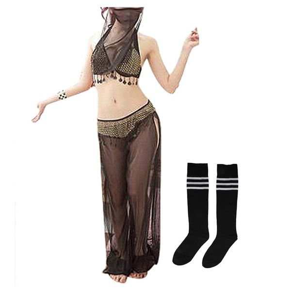 socks 1 pair old school sports tube sock & set women's wear dance belly costumes withe veils, Pink;yellow
socks 1 pair old school sports tube sock & set women's wear dance belly costumes withe veils, Pink;yellow