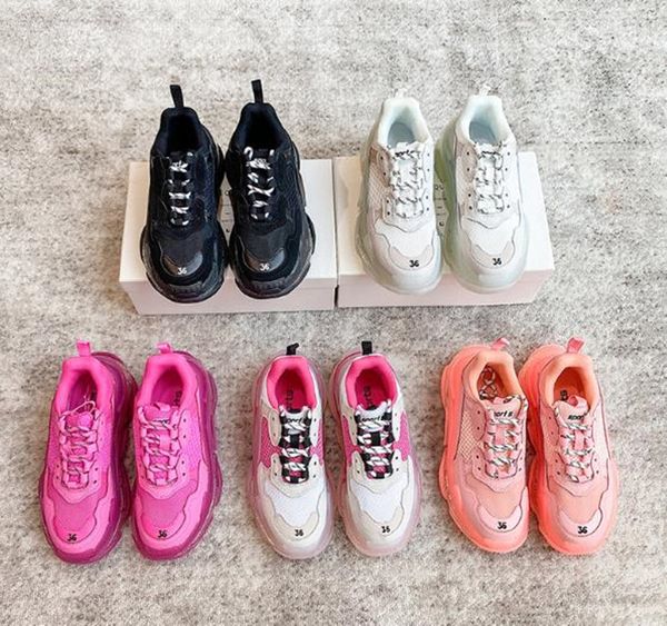 womens mens paris 17fw triple s clear sole running shoes boots sports outdoor women men old dad shoe black white letter colorful retro sneak
womens mens paris 17fw triple s clear sole running shoes boots sports outdoor women men old dad shoe black white letter colorful retro sneak