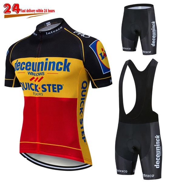 pro team quick step cycling jersey 19d bib set bike clothing ropa ciclism bicycle wear clothes mens short maillot culotte racing sets, Black;blue
pro team quick step cycling jersey 19d bib set bike clothing ropa ciclism bicycle wear clothes mens short maillot culotte racing sets, Black;blue