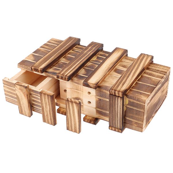 1 pc vintage wooden puzzle box brain teaser wooden toys with secret drawer magic wood compartment puzzles boxes kids toy gift
1 pc vintage wooden puzzle box brain teaser wooden toys with secret drawer magic wood compartment puzzles boxes kids toy gift