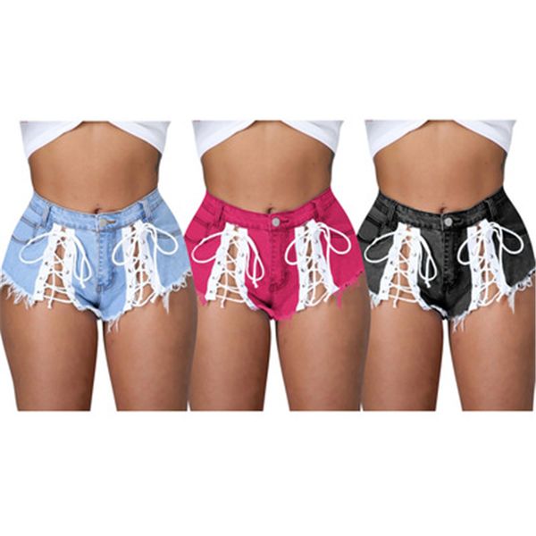 women micro tassels denim shorts fashion trend middle waist bandage casual short jeans designer female summer hiphop skateboard jean pants, White;black
women micro tassels denim shorts fashion trend middle waist bandage casual short jeans designer female summer hiphop skateboard jean pants, White;black