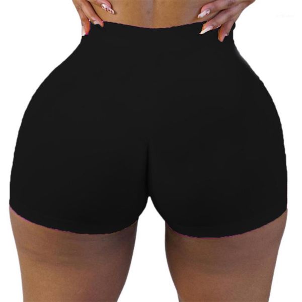 women's shorts fashion casual solid color quick-drying high waist slim fitness seamless ladies bottoms short trousers, White;black
women's shorts fashion casual solid color quick-drying high waist slim fitness seamless ladies bottoms short trousers, White;black