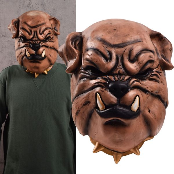 halloween brown haba dog head animal mask latex headgear costume dance props around
halloween brown haba dog head animal mask latex headgear costume dance props around