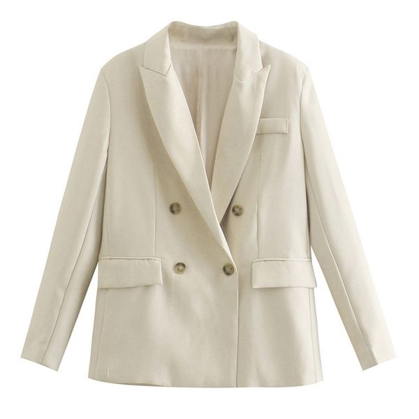 wixra women casual business double breasted blazer coat long sleeve pockets female ol chic 211122, White;black
wixra women casual business double breasted blazer coat long sleeve pockets female ol chic 211122, White;black
