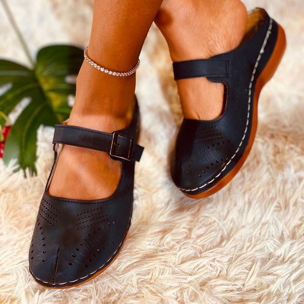 fashion women's sandals handmade ladies shoes leather women flats retro style comfortable wonmen, Black
fashion women's sandals handmade ladies shoes leather women flats retro style comfortable wonmen, Black