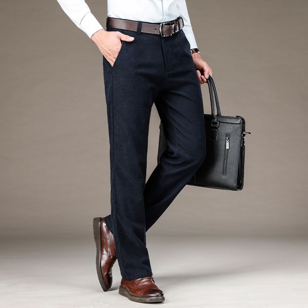 pants autumn and winter men classic corduroy formal suit pants male slim fit business fashion trousers casual big size men's, Black
pants autumn and winter men classic corduroy formal suit pants male slim fit business fashion trousers casual big size men's, Black
