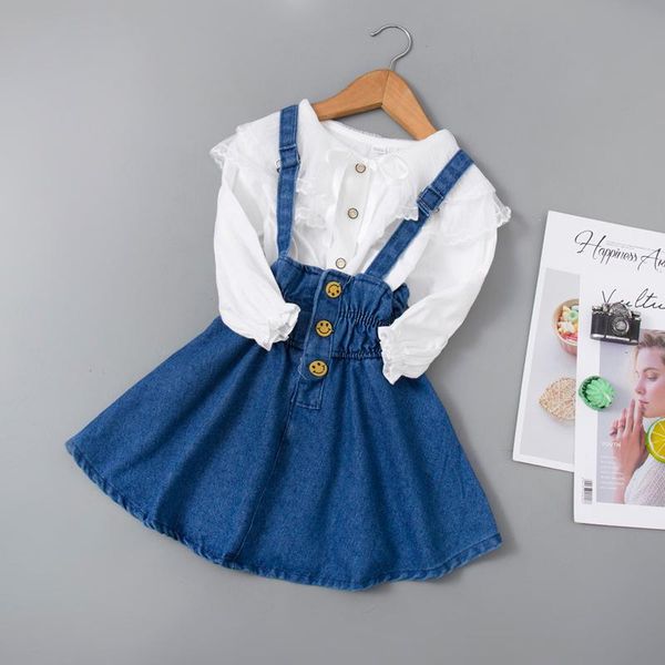 girl's dresses 2021 autumn winter children clothes kid denim straps dress for girls sweet princess long sleeve girl 1-5 years, Red;yellow
girl's dresses 2021 autumn winter children clothes kid denim straps dress for girls sweet princess long sleeve girl 1-5 years, Red;yellow